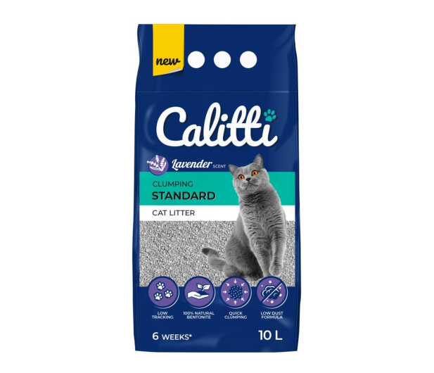 Calitti Standard Lavender żwirek beonitowy 10 l - 1600074 - zdjęcie